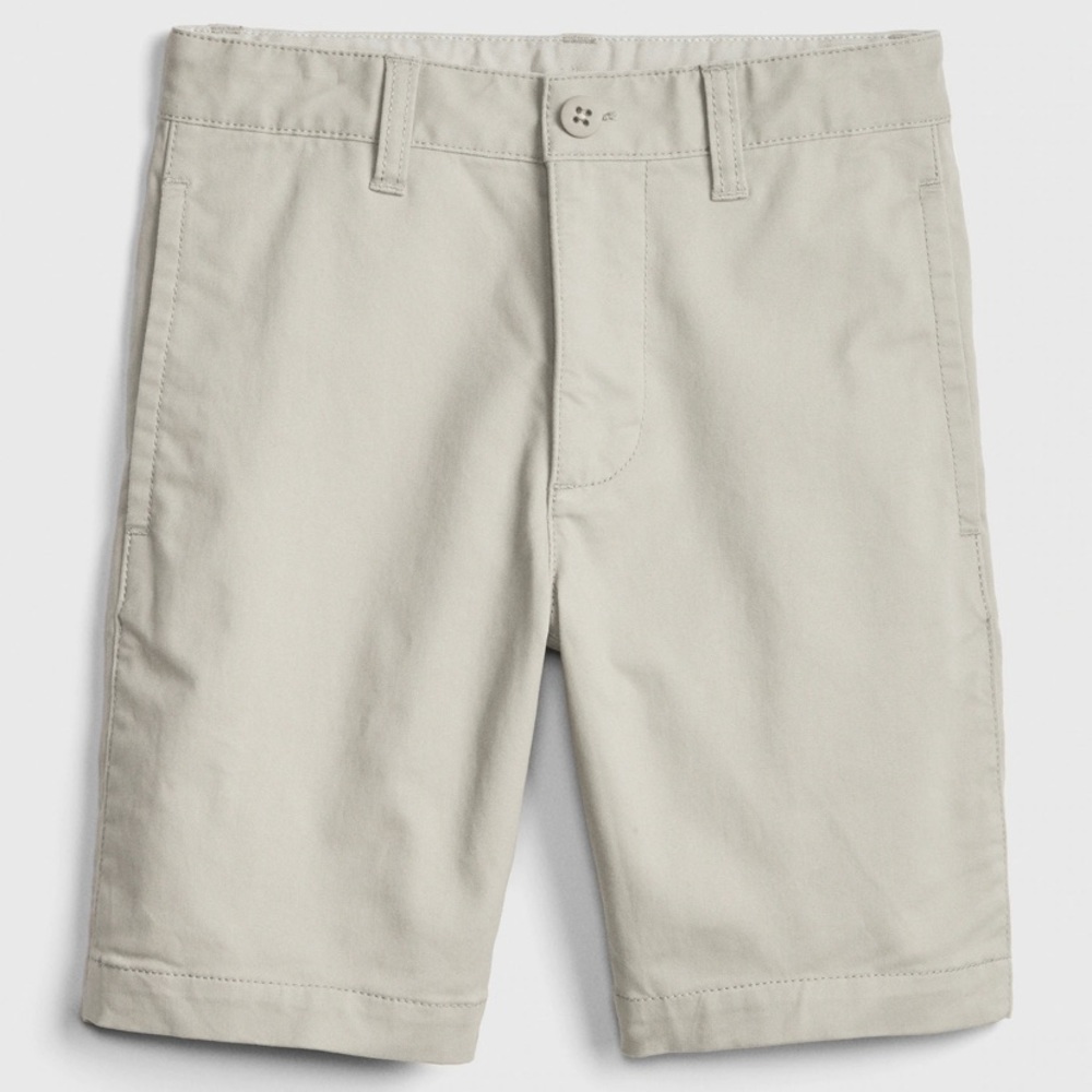 NWT GAP kids uniform khaki shorts - slim fit
